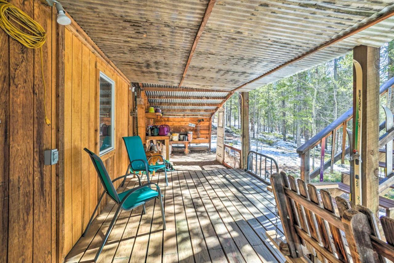 Secluded Black Hawk Log Cabin With Fire Pit! Exterior foto